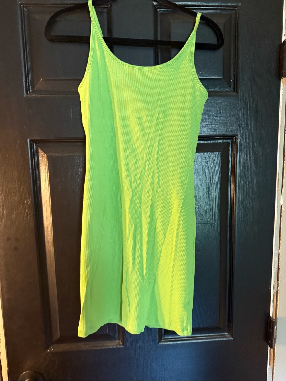 Old Navy Neon Lime Slip Dress